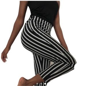 Black and White Striped Pants 🖤🤍🖤